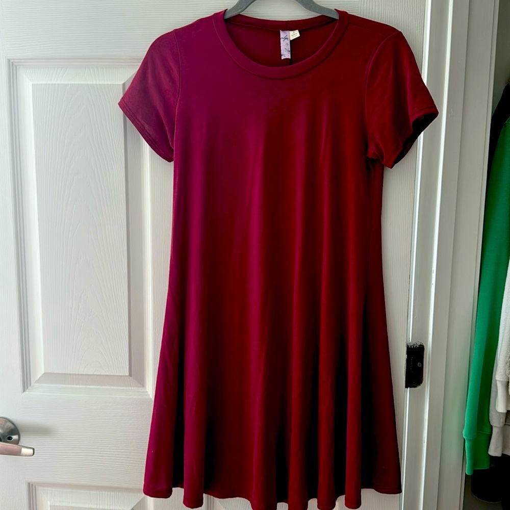 Red dress